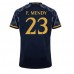 Real Madrid Ferland Mendy #23 Borte Drakt 2023-24 Kortermet